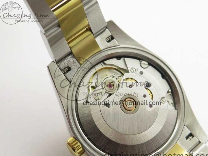 0112 SoftTouch Datejust 31mm 278273 SS YG BP Maker Best Edition Gray Diamonds Dial on SS YG Oyster Bracelet 2715